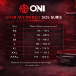 ONI Lever Action Belt PRO