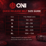ONI Quick Release Belt IPF Approved