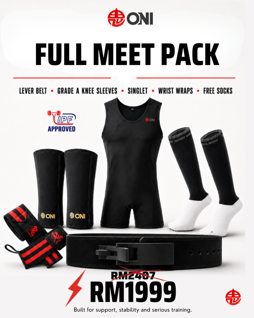 Full Meet Pack – Lever Belt + Grade A