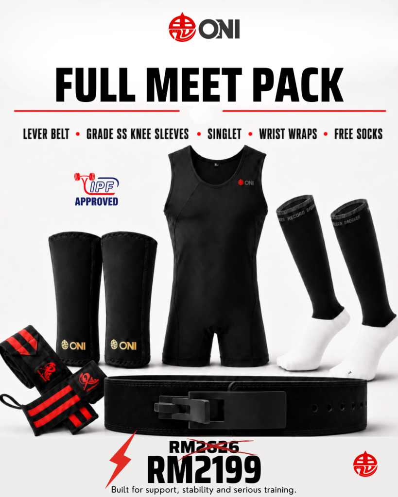 Full Meet Pack – Lever Belt + Grade SS